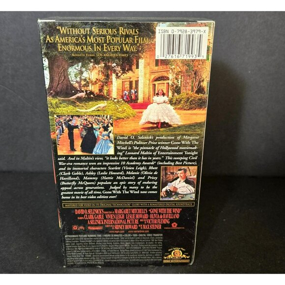 Gone With The Wind VHS 2-Tape Set 1995 Sealed Classic Film 10 Academy Awards - Picture 3 of 7